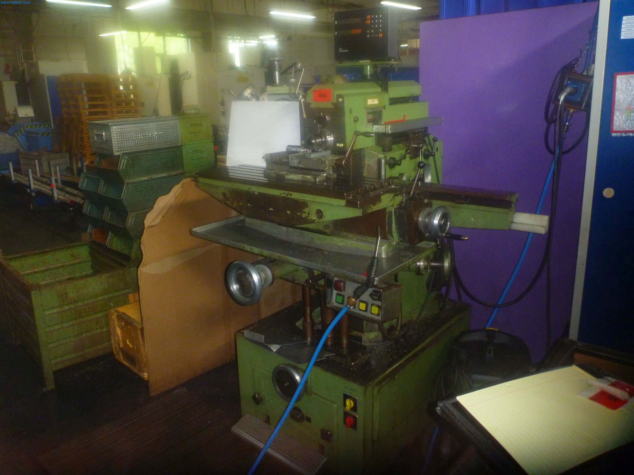 Universal-Werkzeugfräsmaschine Aciera F5